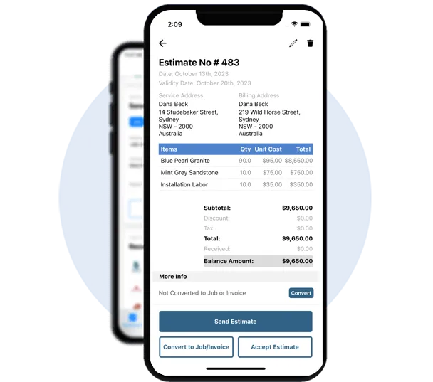 AI Estimator inside BestMate
